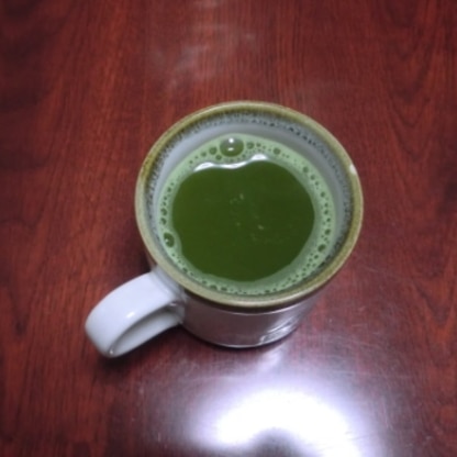 緑茶に蜂蜜を加えるだけでいつもの緑茶より、凄く美味しかったです♡ご馳走様でした！！